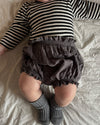 Stribede pointelle body