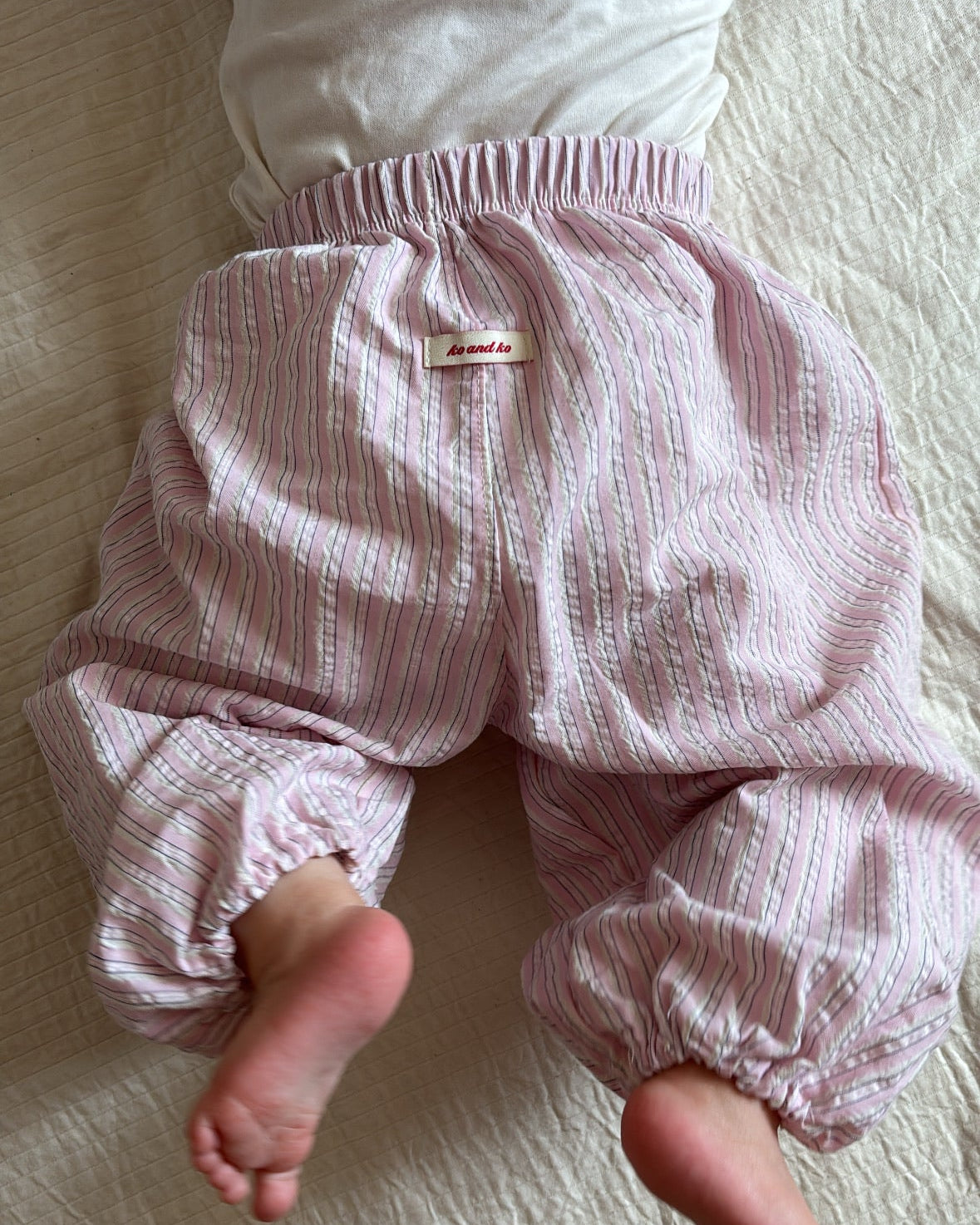 Striped Bloomer Pants