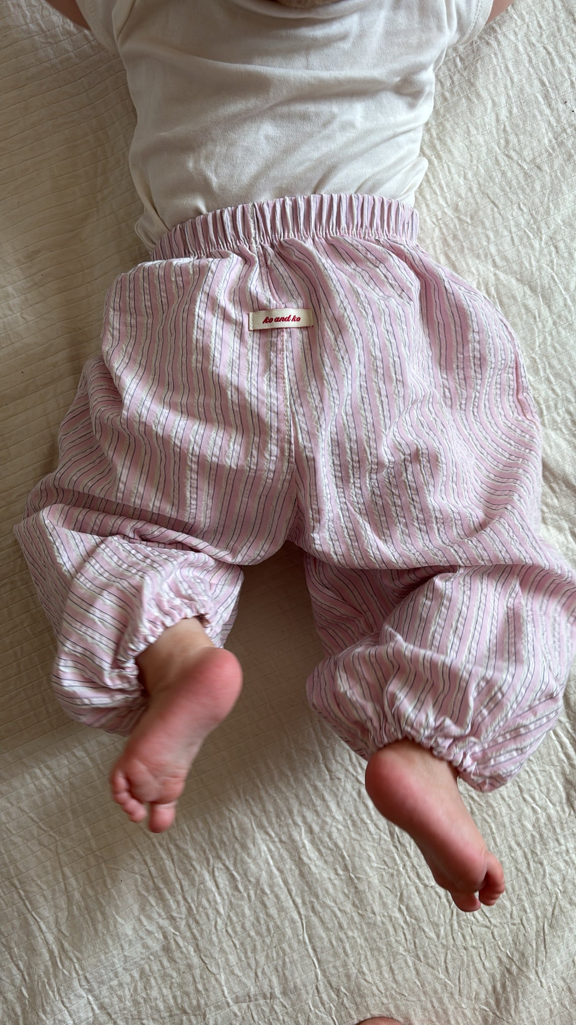 Striped Bloomer Pants