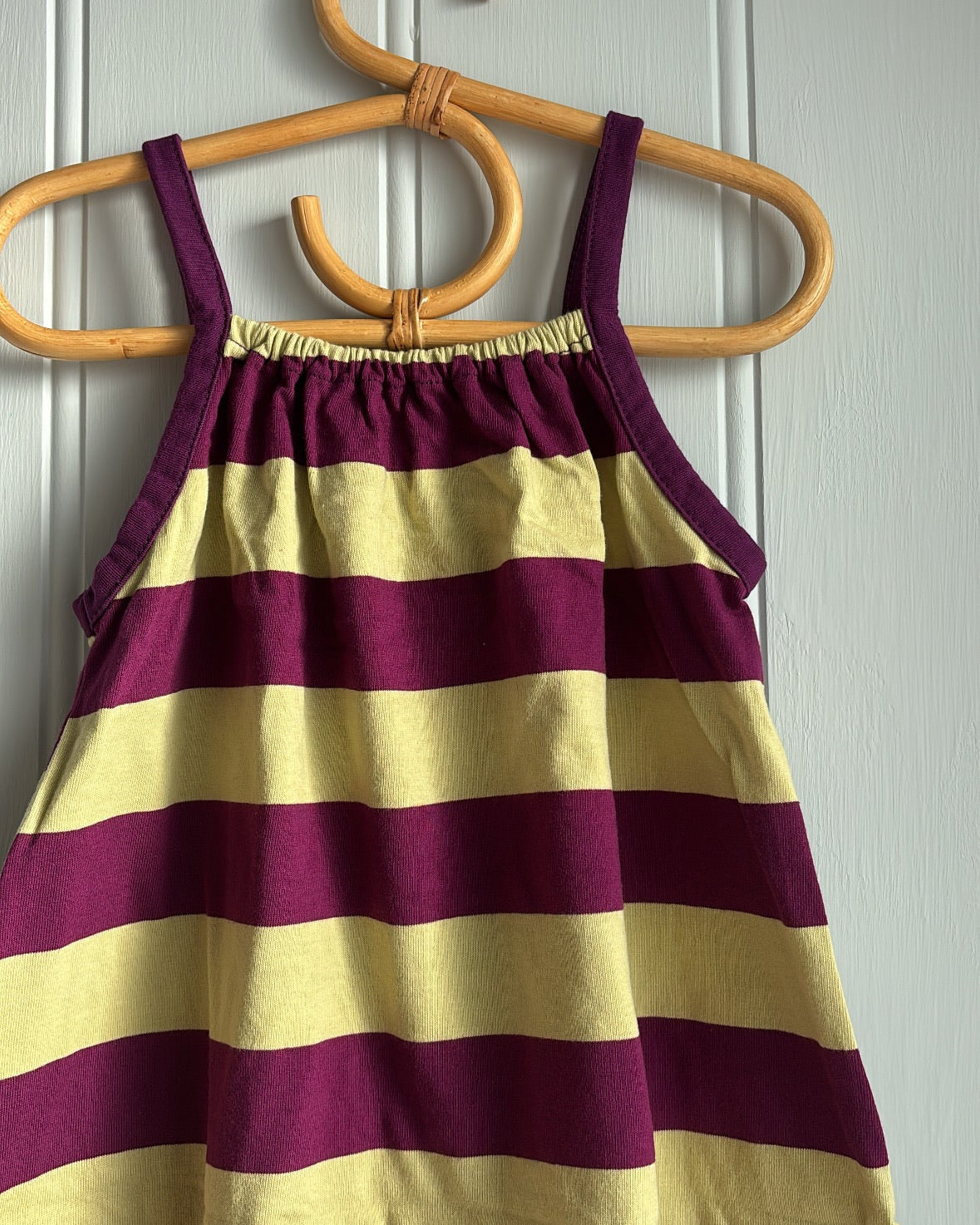 Stripede overalls
