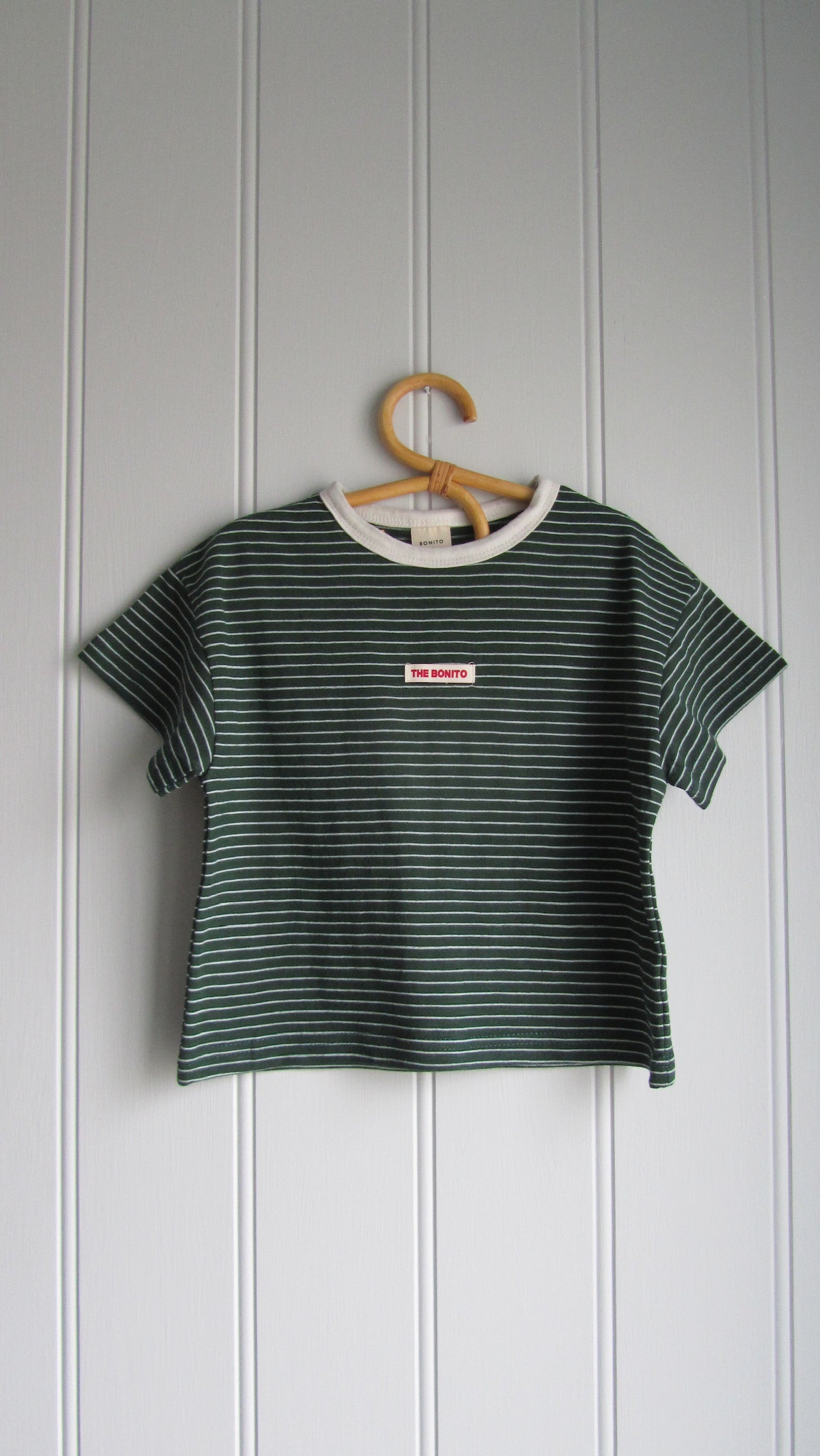 Striped Ribbed Tee
