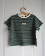 Striped Ribbed Tee