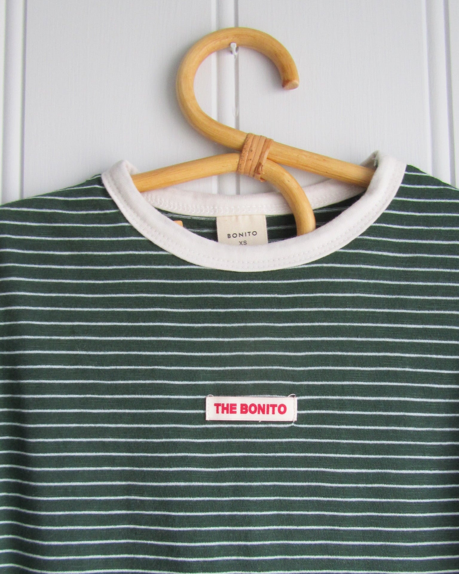 Striped Ribbed Tee