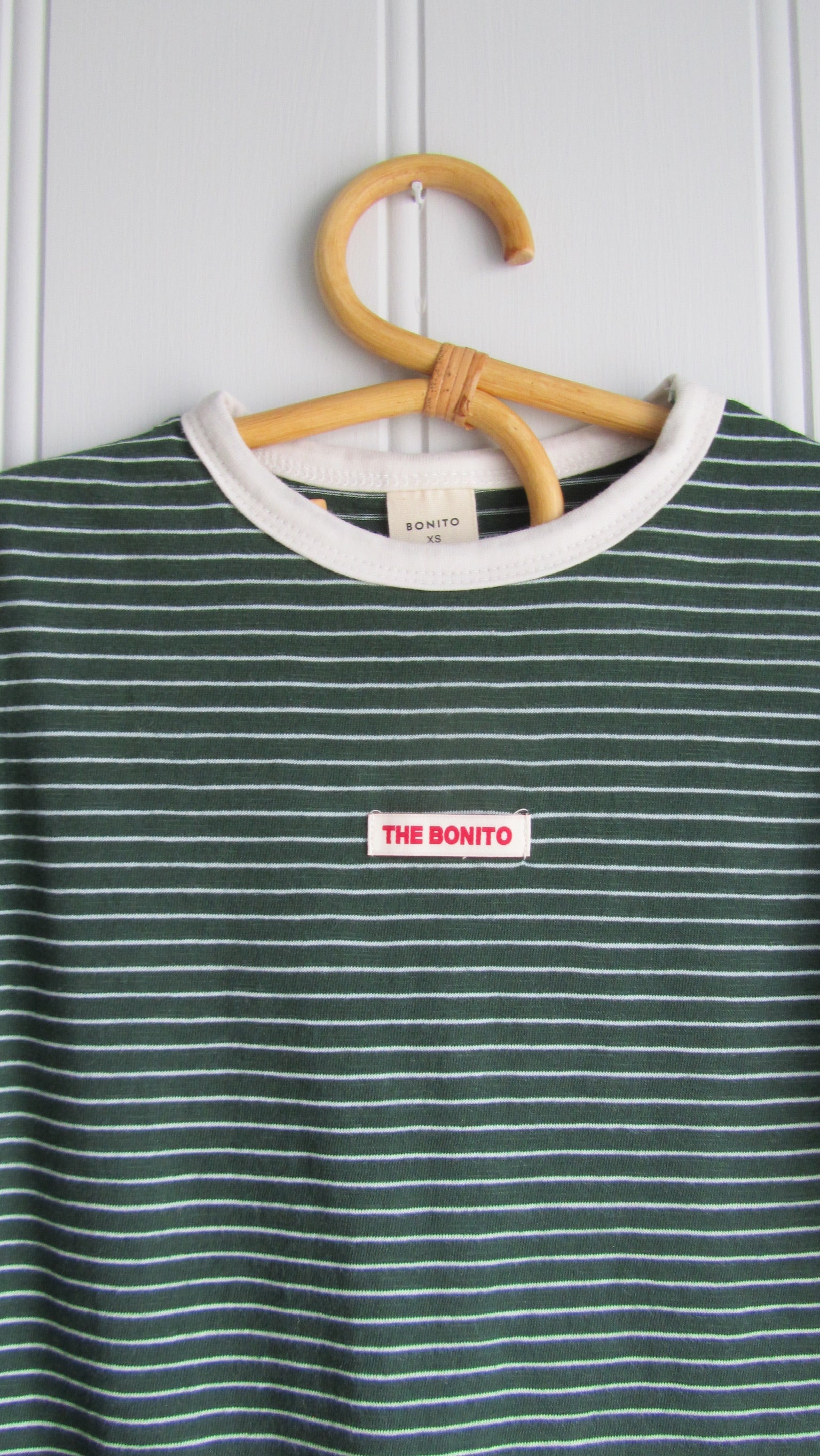 Striped Ribbed Tee