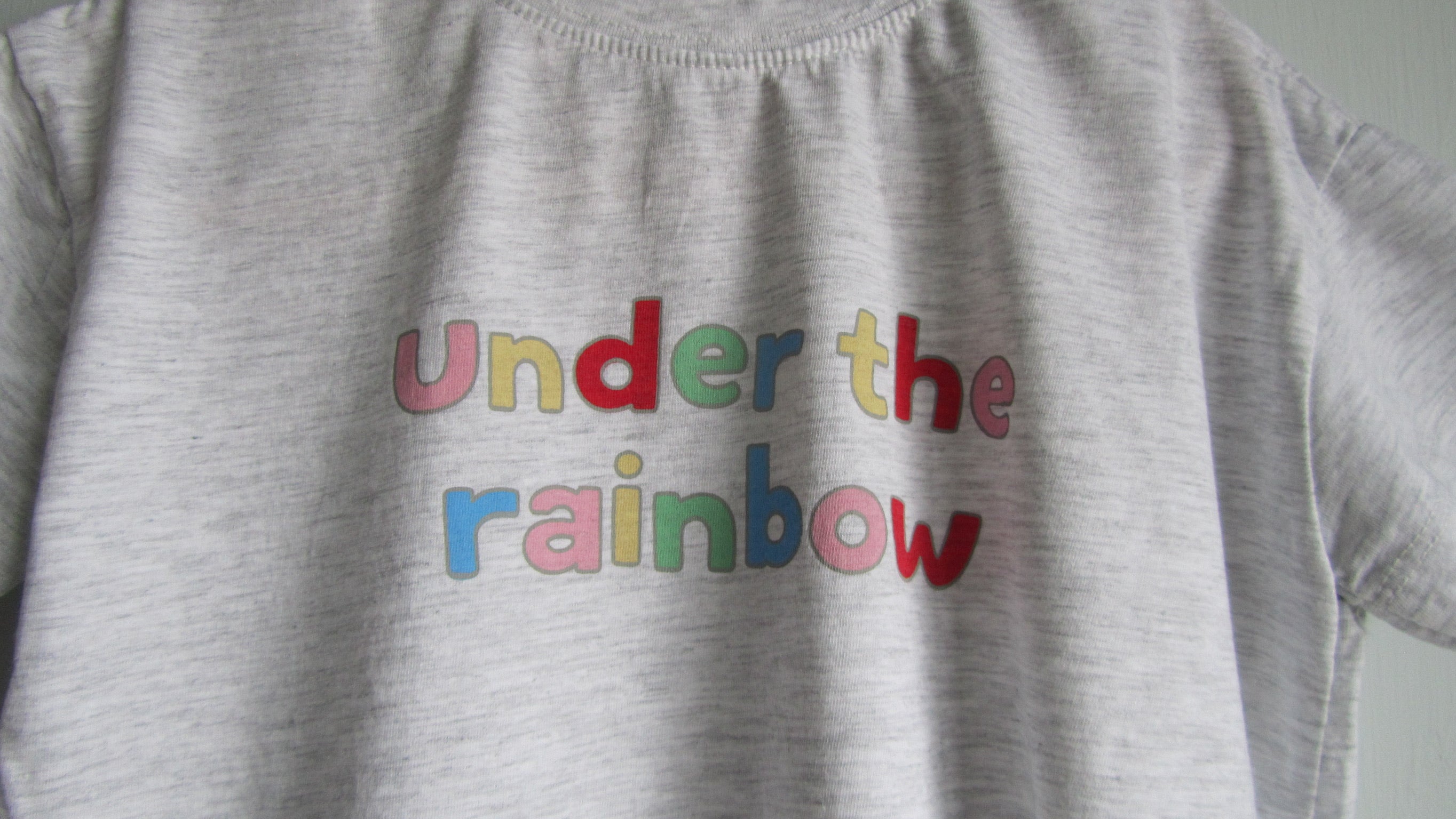 Rainbow Oversized Tee