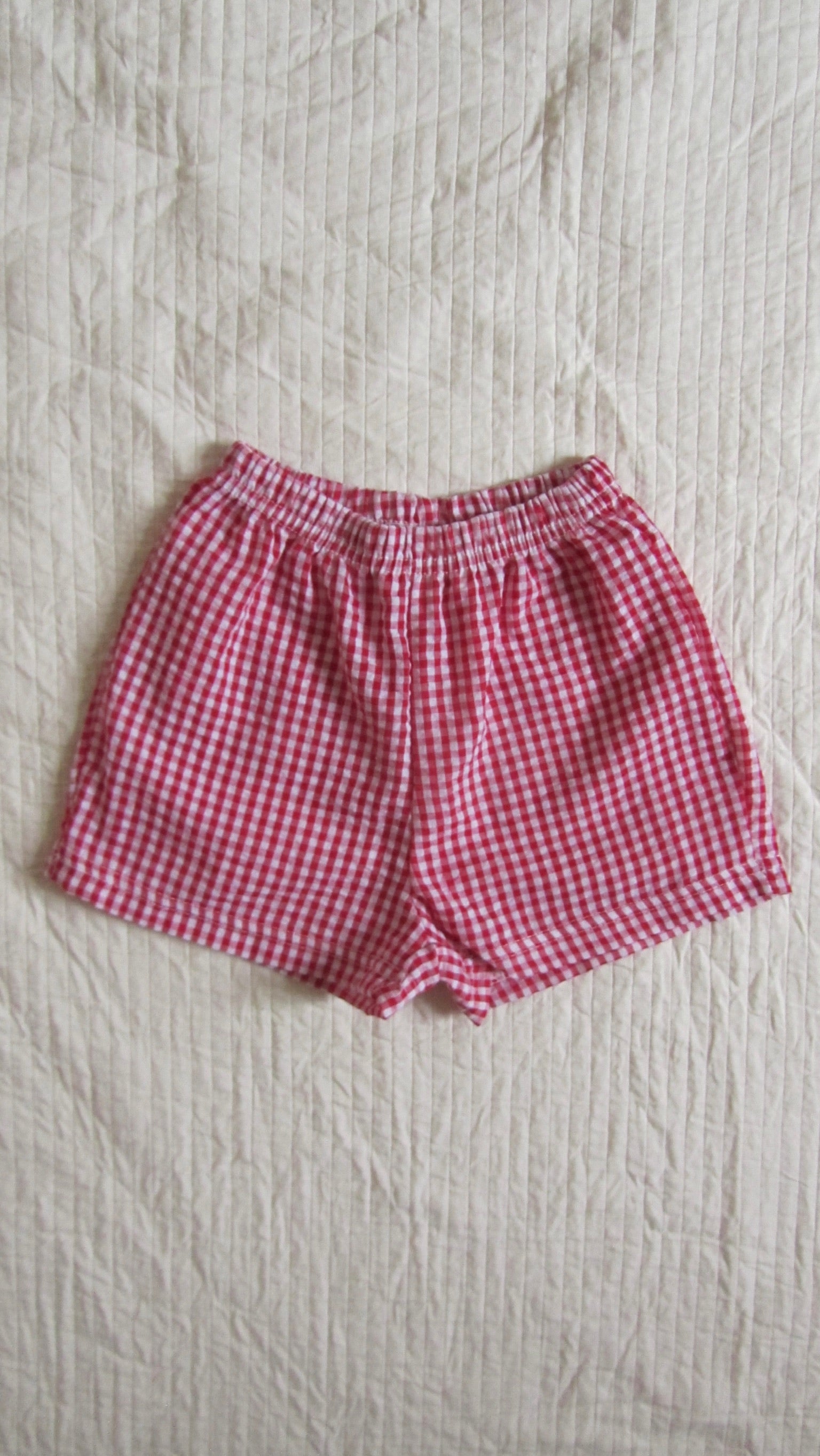 Check Baby Shorts