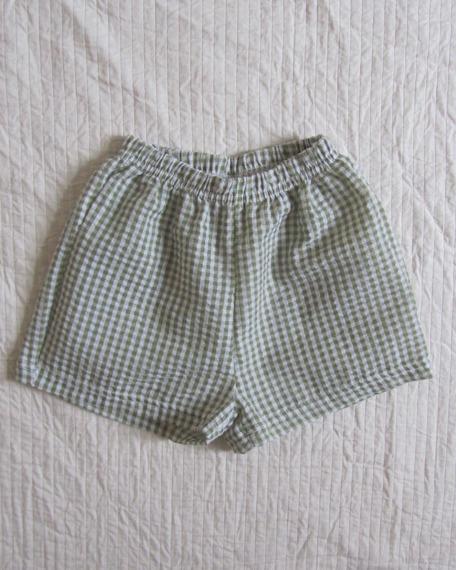 Check Baby Shorts