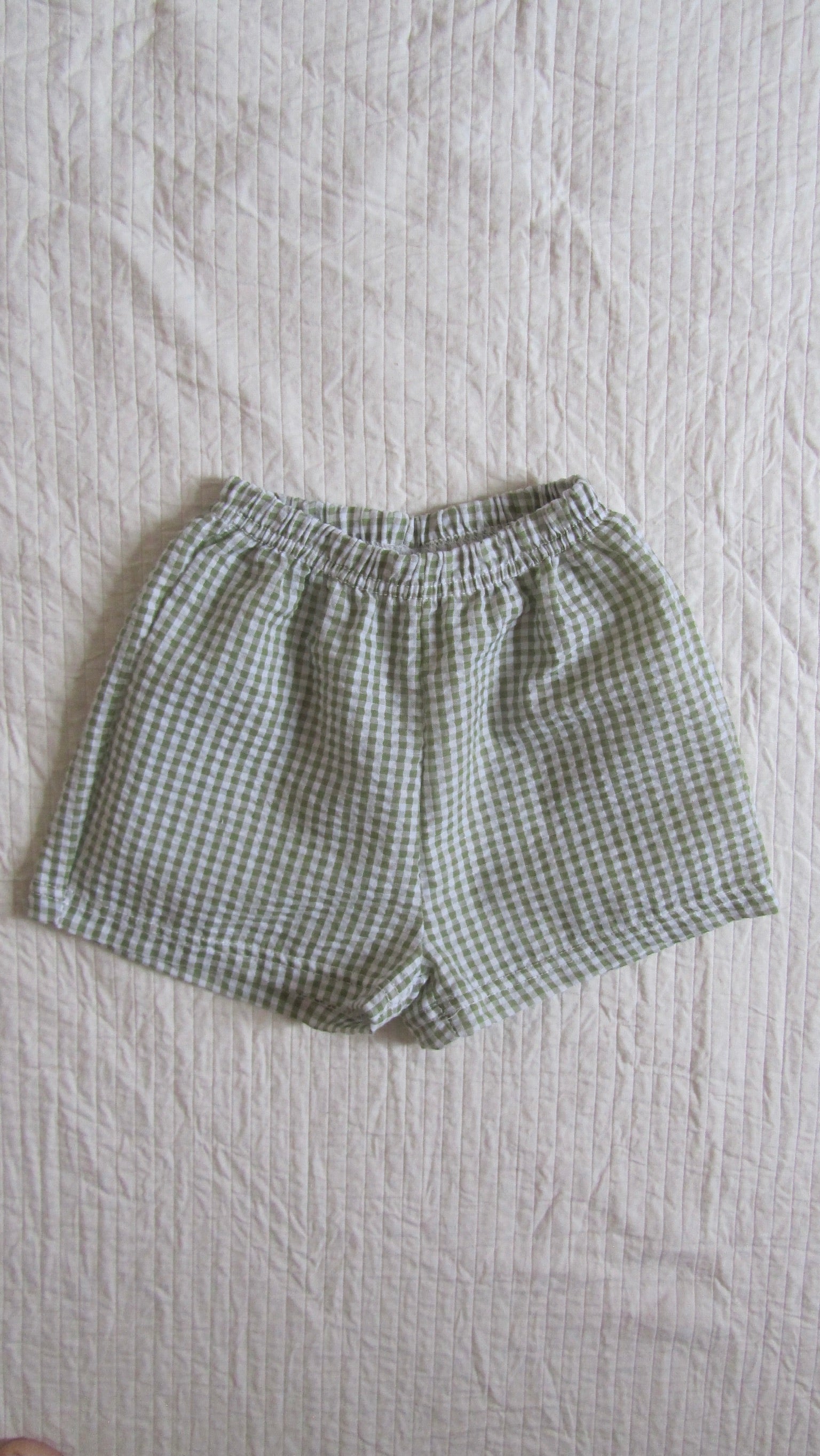 Check Baby Shorts