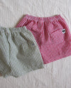 Check Baby Shorts