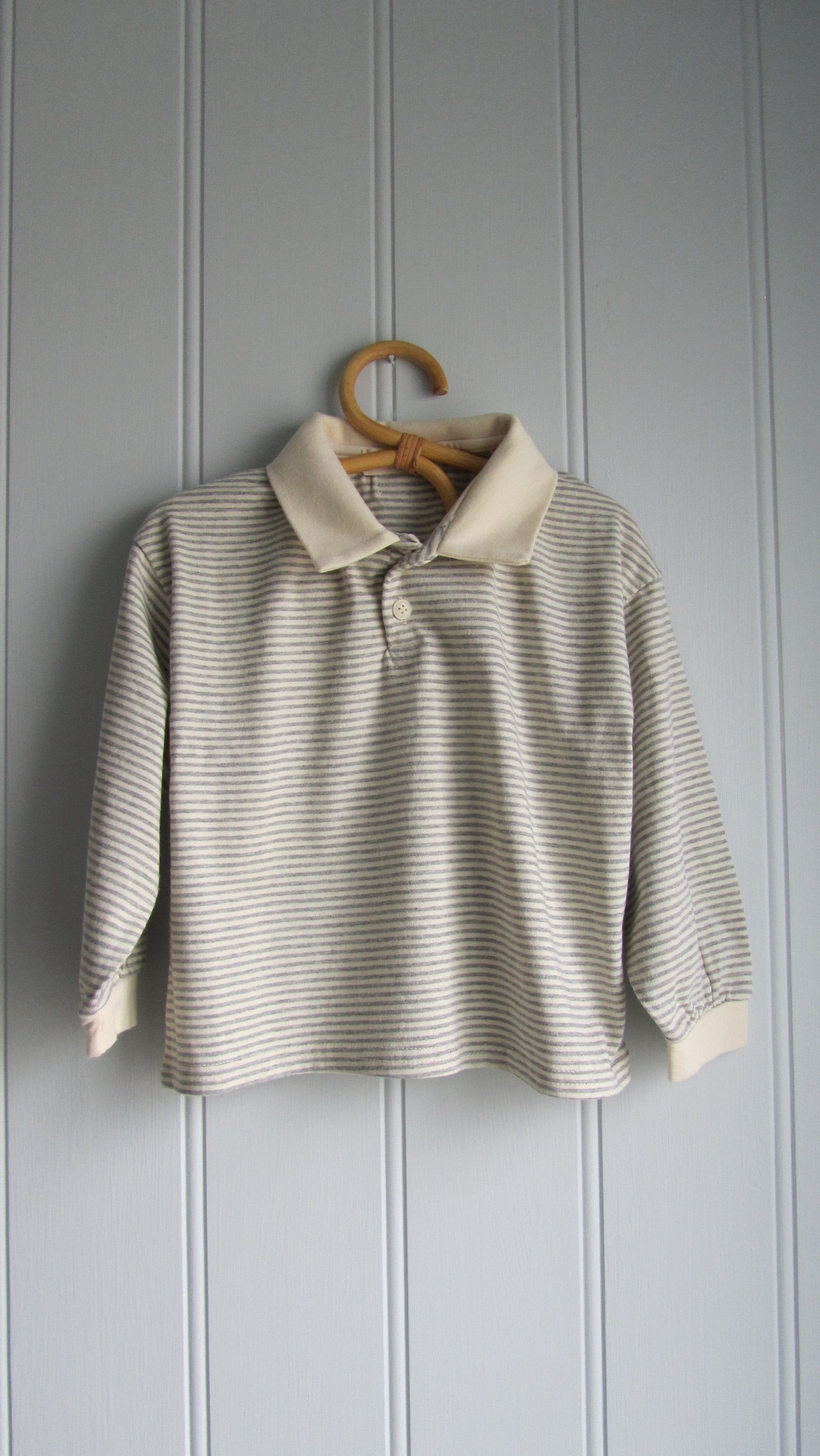 Striped Polo Tee
