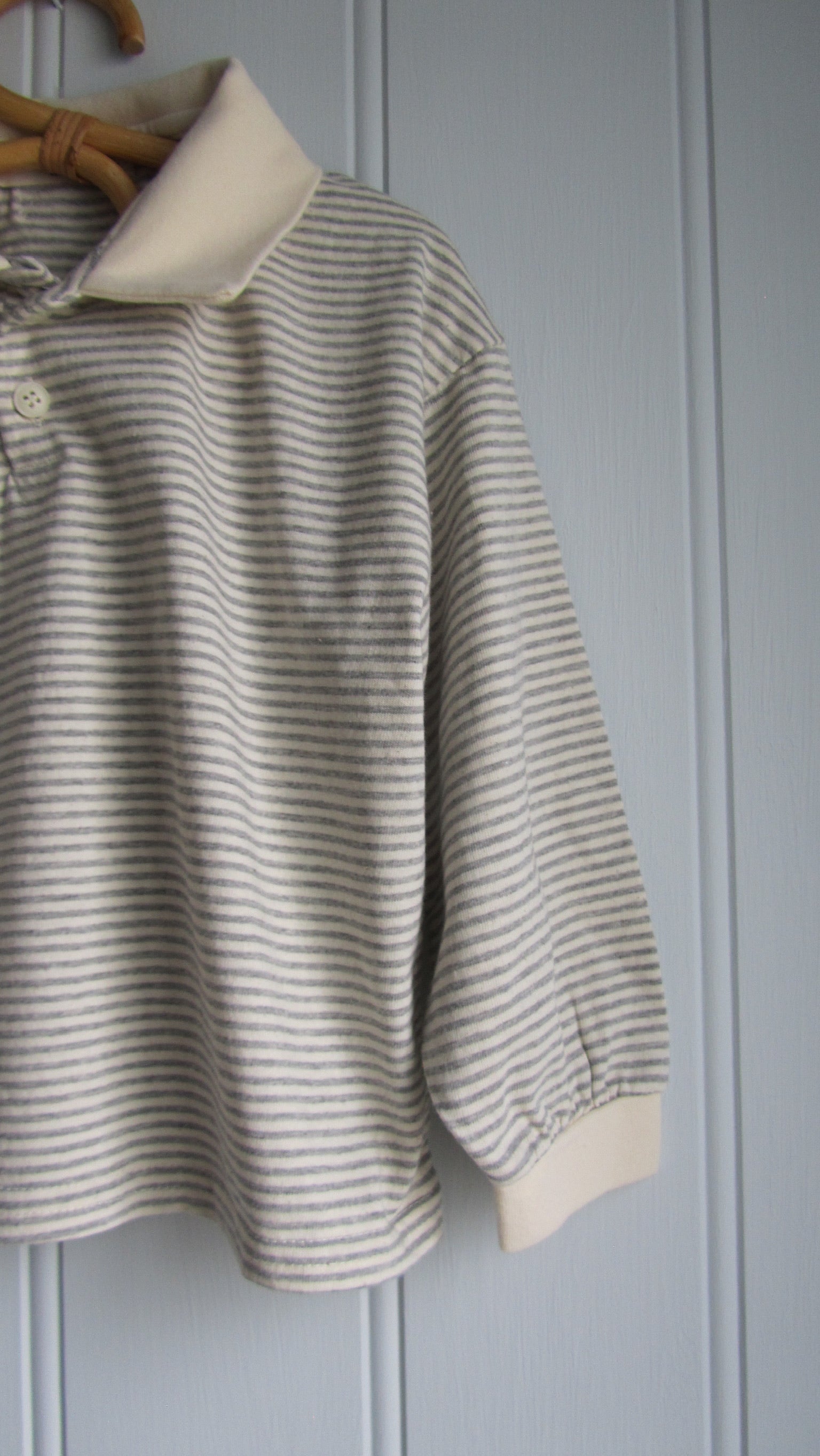 Striped Polo Tee