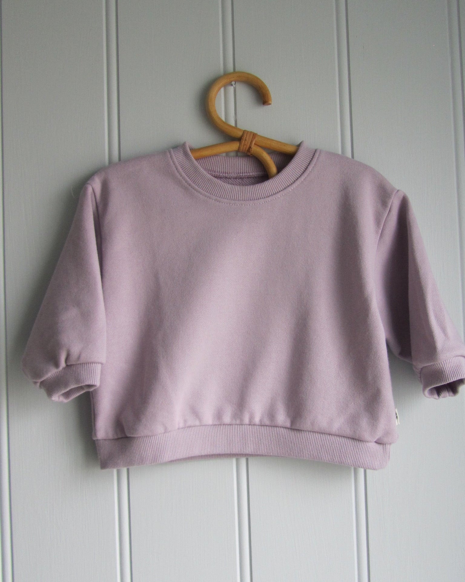 Hello Embroidered Sweatshirt