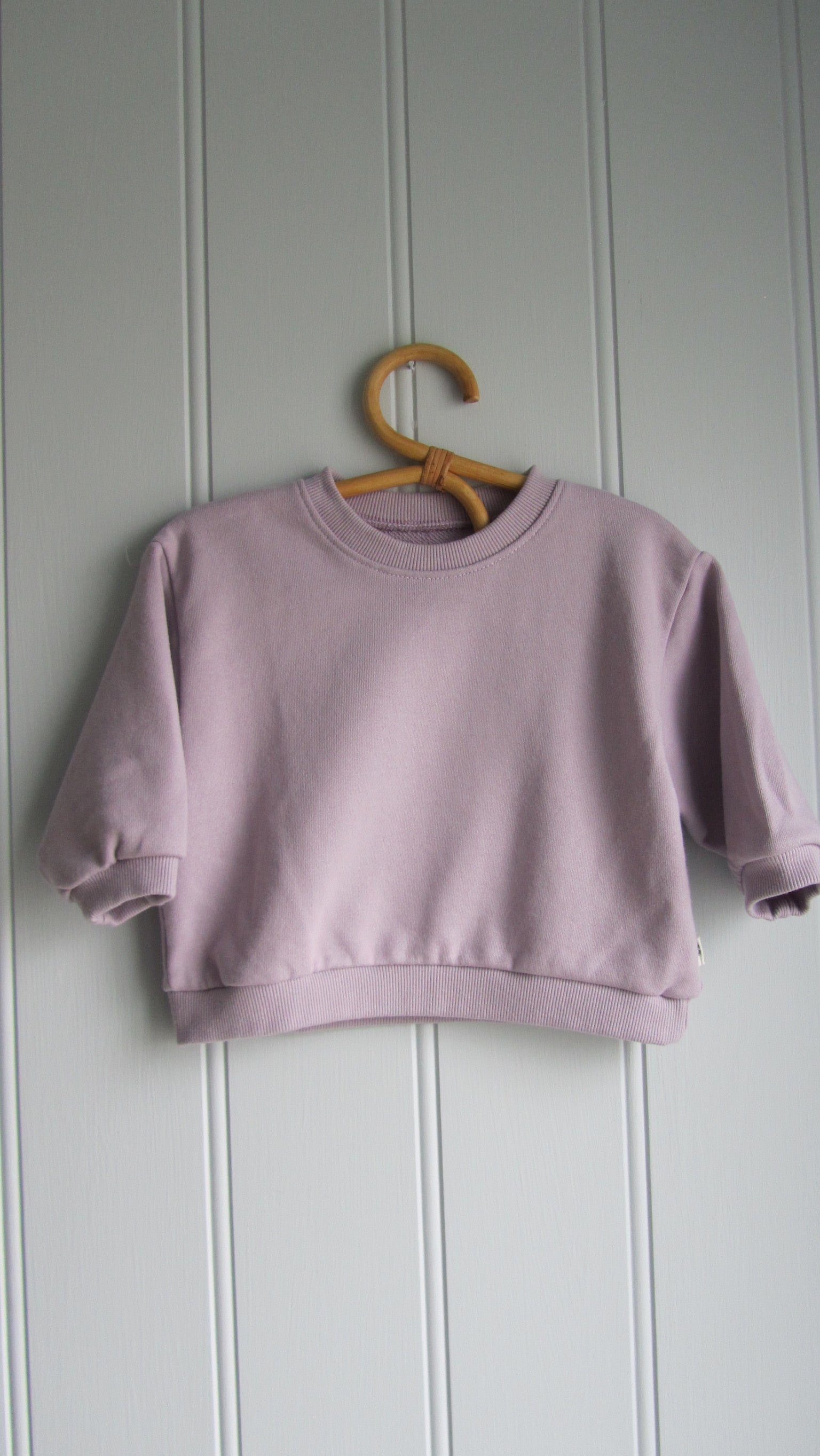 Hello Embroidered Sweatshirt
