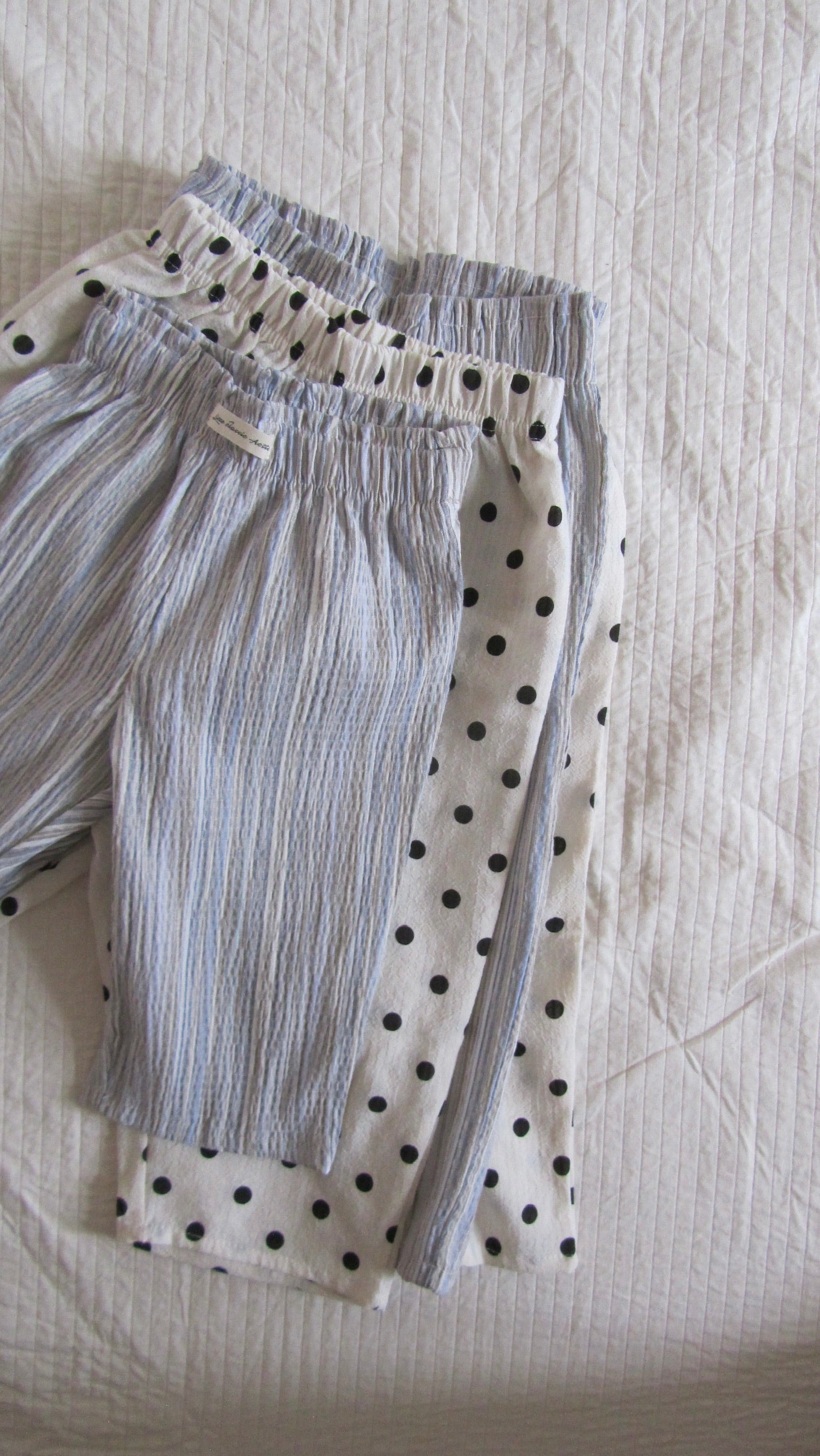 Dotted Airy Pants