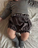 Stribede pointelle body